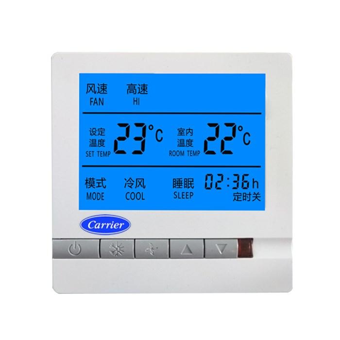 开利空调控制面板操作说明 开利空调如何调节温度